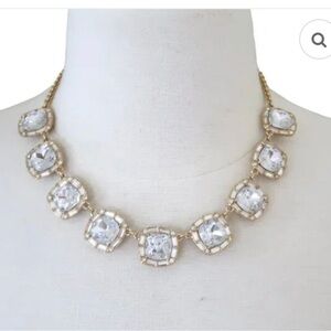 Kate Spade On the Town crystal and  Gold Necklace